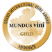 MUNDUS vini 2019 - zlatá medaile